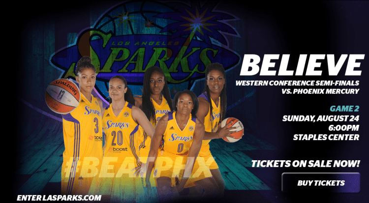 los angeles sparks wnba playoffs