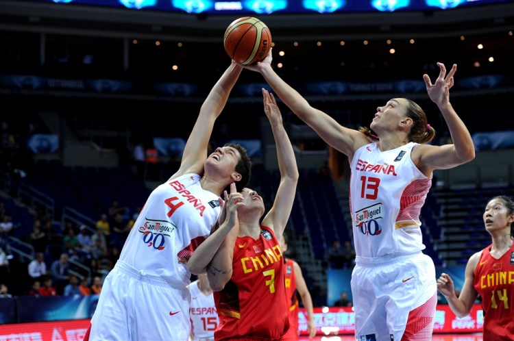 Cuartos de final del Mundial de Turquía. España contra China
