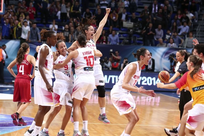 Semifinales del Mundial de Turquía. España - Turquía