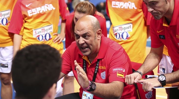 Lucas Mondelo, seleccionador de España