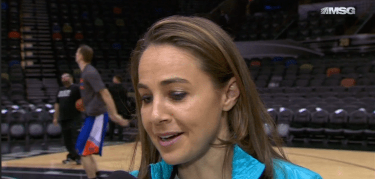 Becky Hammon de vuelta en el Madison Square Garden