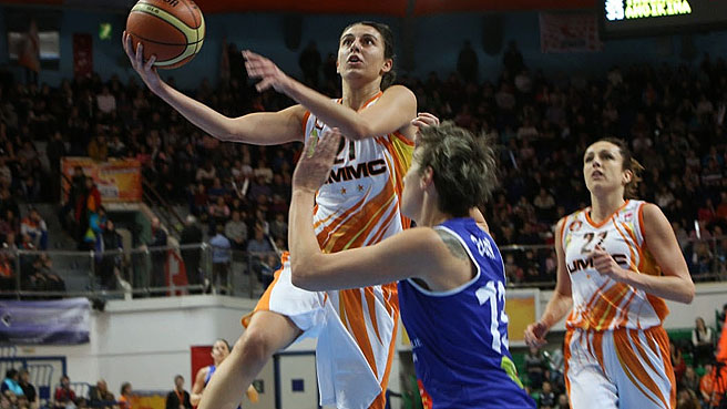 Alba Torrens con UMMC Ekaterinburg Alba Torrens con UMMC Ekaterinburg.