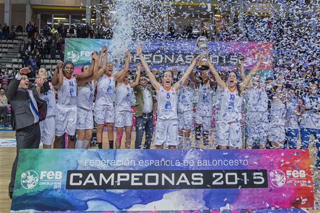 Perfumerías Avenida. Campeón Copa de la Reina 2015