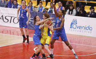 Perfumerías Avenida contra Cadí La Seu. Playoff de Liga Femenina Perfumerías Avenida contra Cadí La Seu. Playoff de Liga Femenina