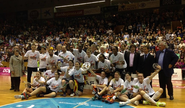 Spar Citylift Girona campeón de la Liga Femenina 2014-2015