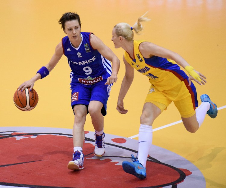 Francia contra Rumanía. Eurobasket de Hungría y Rumanía. 