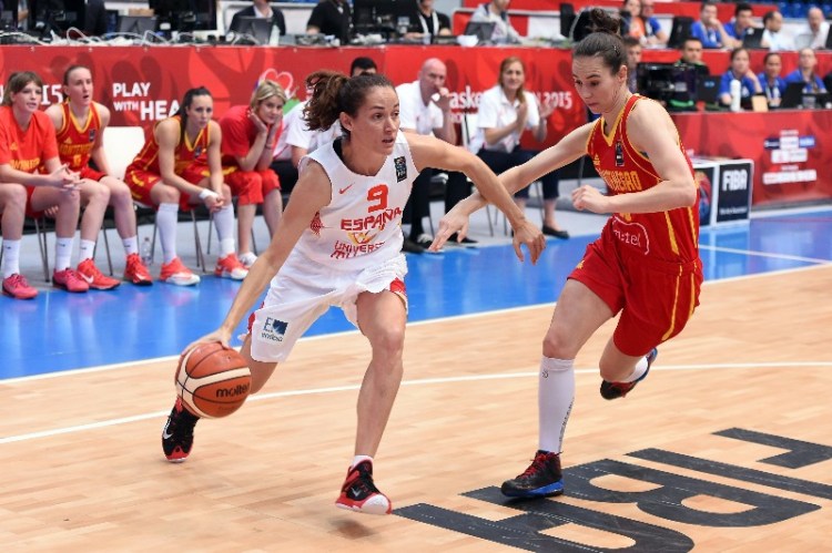 España - Montenegro. Eurobasket de Hungría y Rumanía
