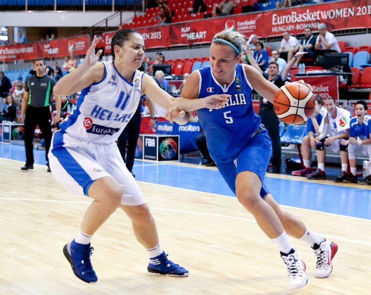 Italia. Eurobasket 2015 de Hungría y Rumanía. 