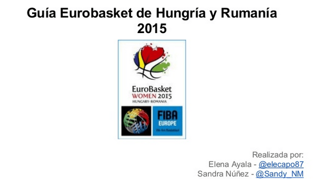guía eurobasket hungría y rumanía