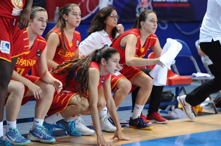 Australia contra España. Tercer y cuarto puesto. Mundial U19 Femenino.