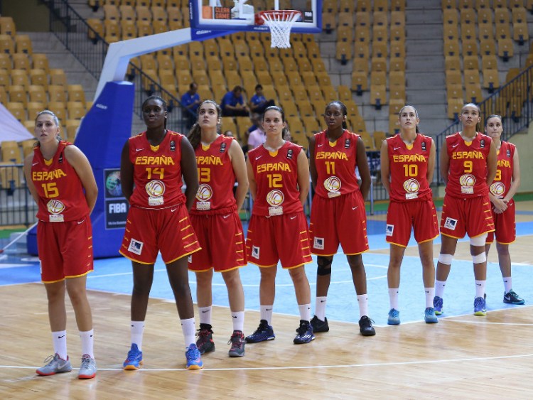 Final Europeo U18 Femenino entre España y Francia.