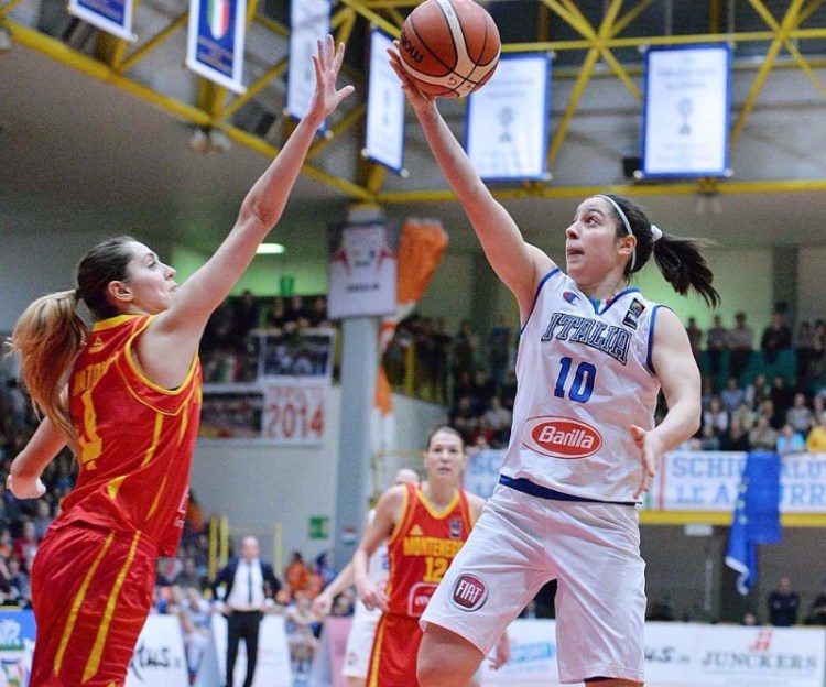Clasificación Eurobasket 2017. Jornada 3. Italia contra Montenegro. Foto: FIBA/Contessa Giovanni 