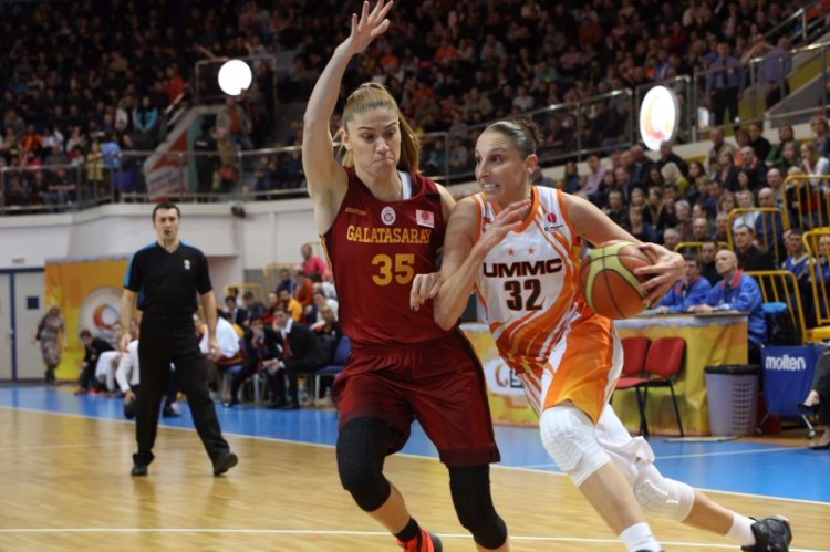 Euroliga Femenina. Cuartos de final. UMMC Ekaterinburg - Galatasaray.