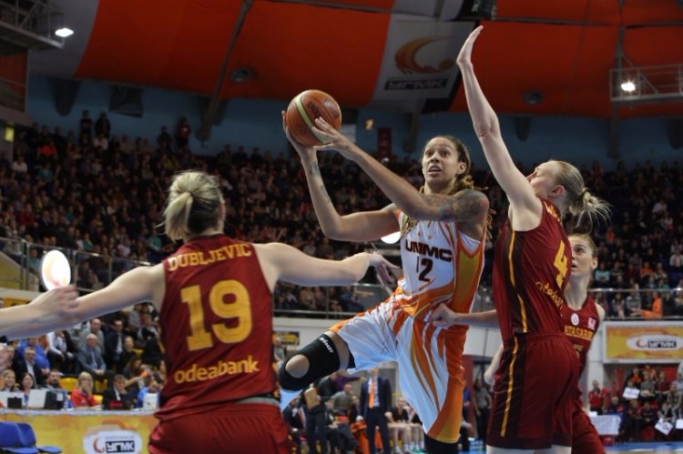 Euroliga Femenina. Cuartos de final: UMMC Ekaterinburg contra Galatasaray