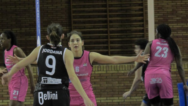 Playoffs Liga Femenina. Enfrentamiento entre Conquero Huelva Wagen y Spar Citylift Girona