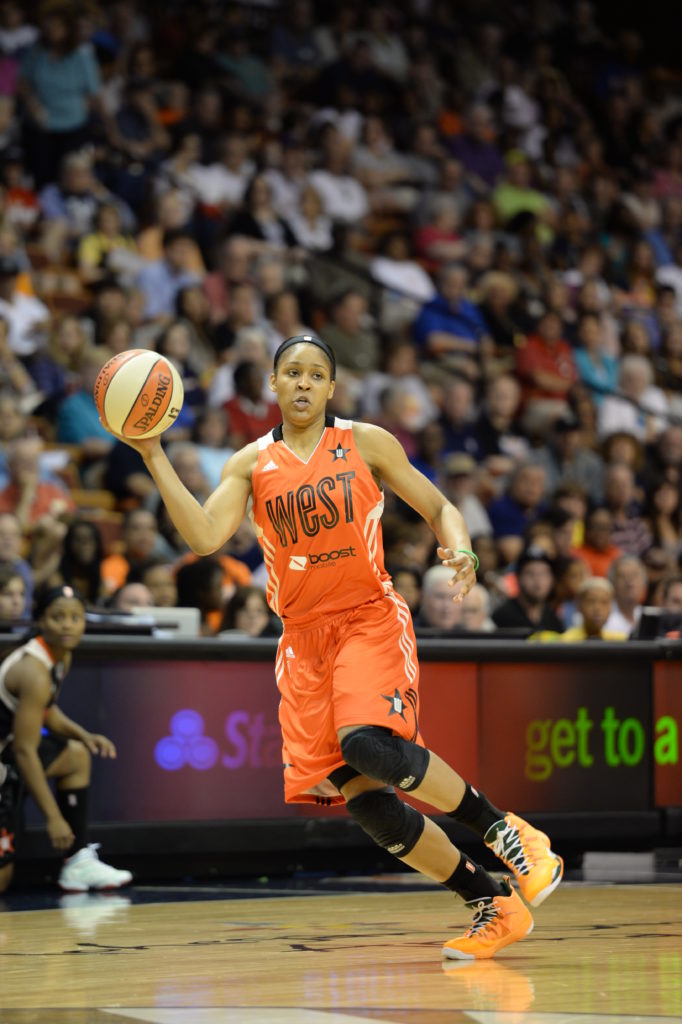 Maya Moore en el pasado All Star de la WNBA