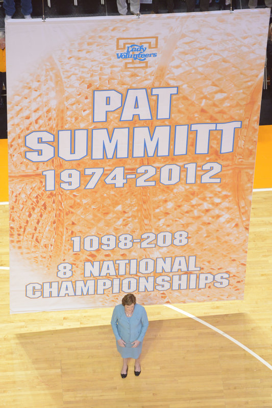Homenaje a Pat Summitt el pasado 2013