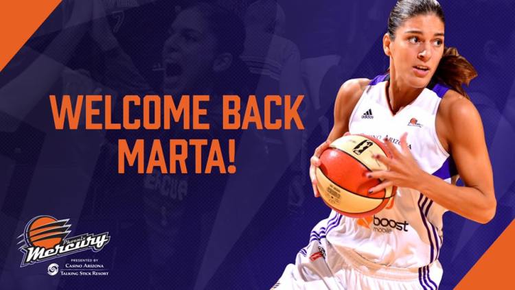 Marta Xargay vuelve a Phoenix Mercury