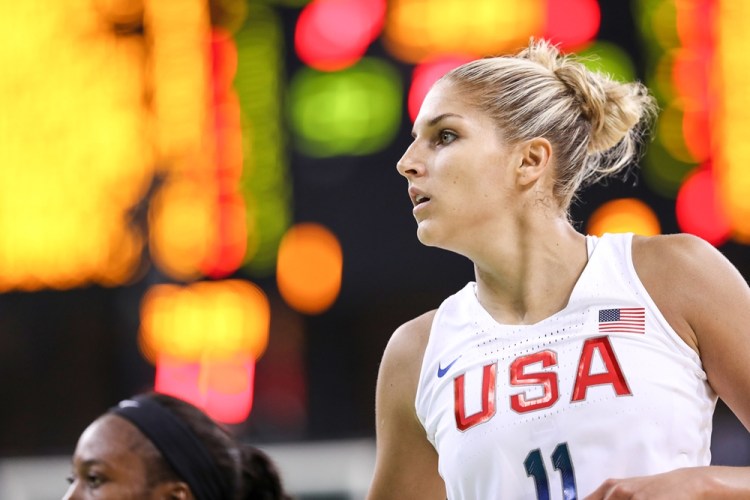 Elena Delle Donne en su debut en unos Juegos Olímpicos con Estados Unidos