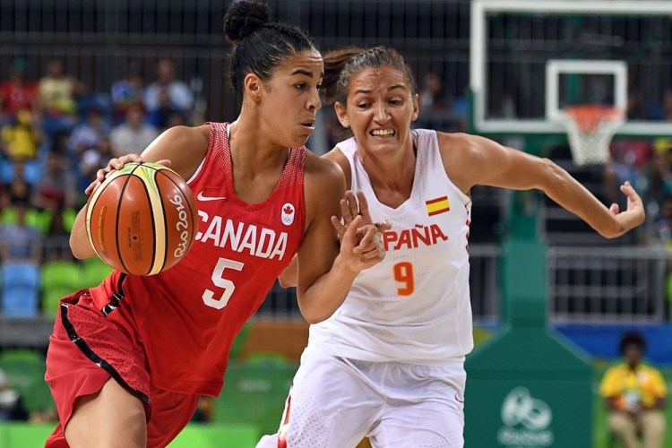 España vence a Canadá y finaliza segunda de grupo