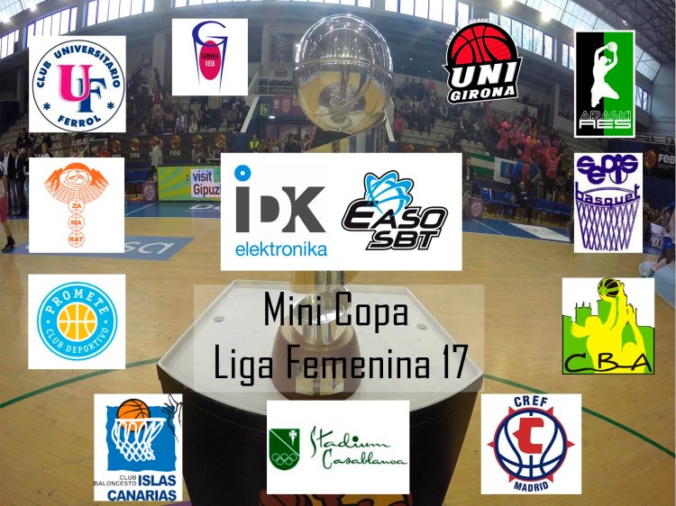 Equipos participantes en la Mini Copa LF.