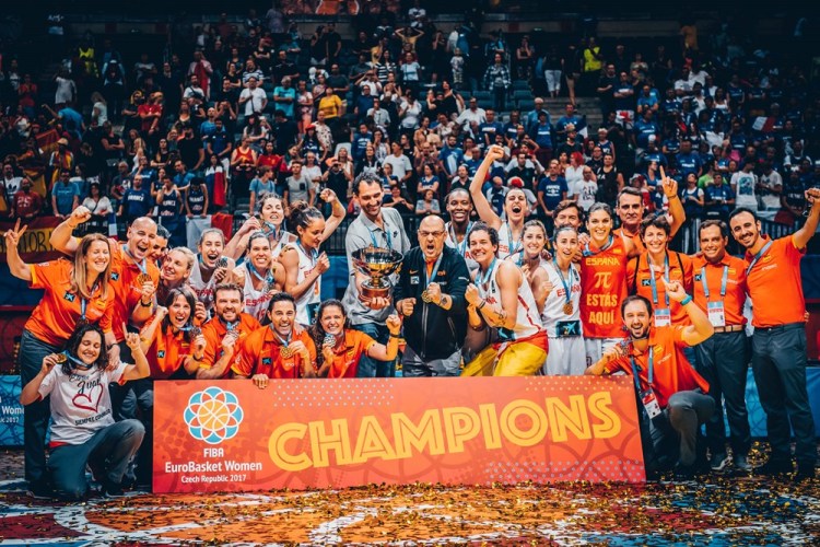 Eurobasket República Checa: España campeona de Euroopa por tercera vez al derrotar a Francia