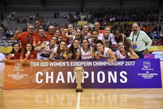 España consigue su tercer oro consecutivo en el Europeo U20 España consigue su tercer oro consecutivo en el Europeo U20