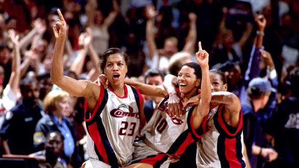 Houston Comets fue el equipo dominador al comienzo de la WNBA