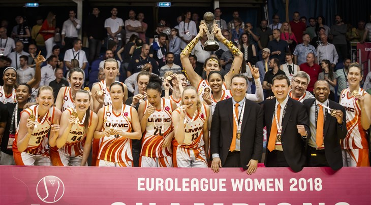 Euroliga Femenina: UMMC Ekaterinburg celebra su cuarto título europeo