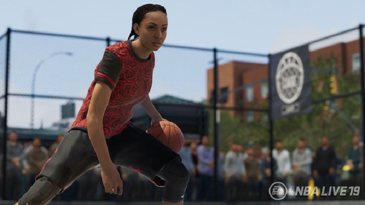 NBA Live 19 permitirá la creación de jugadoras