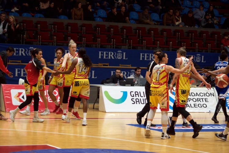 Jornada 9 de la Liga DIA. Baxi Ferrol contra Spar Citylift Girona
