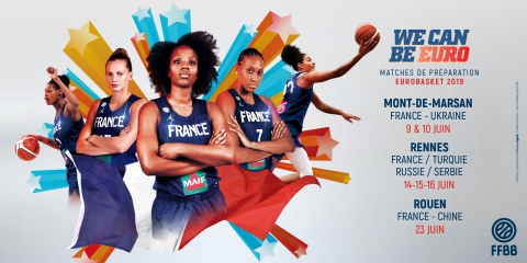 Fechas de la preparación de Francia de cara al Eurobasket de Serbia y Letonia