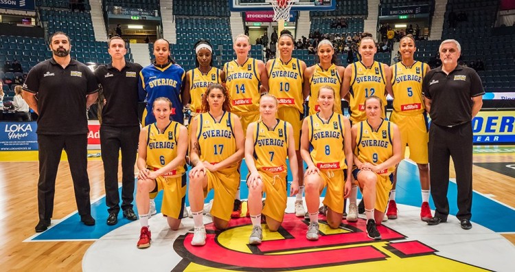 Plantilla de Suecia para el Eurobasket de Serbia y Letonia