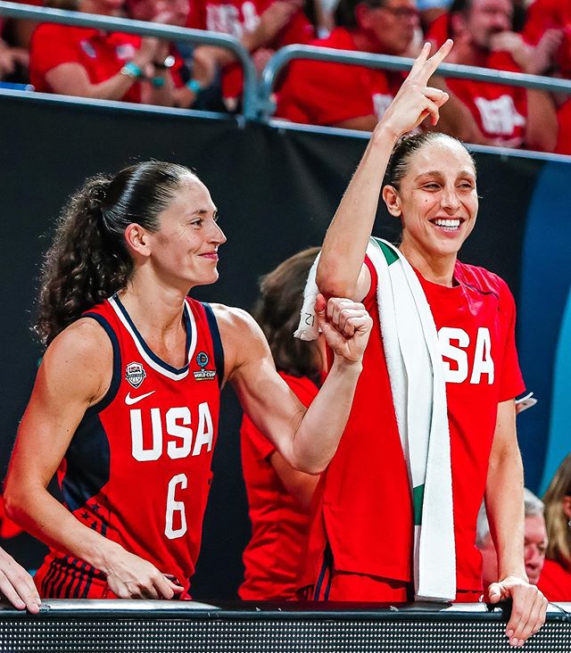 Diana Taurasi y Sue Bird lideran a Estados Unidos en la preparación para Tokio 2020