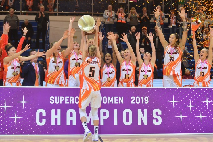 Supercopa: UMMC Ekaterinburg consigue su cuarto título de manera consecutiva