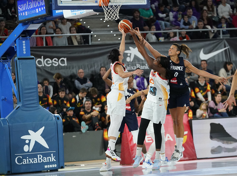 Francia derrota a España en el segundo amistoso de preparación de cara al preolímpico. Foto: feb.es