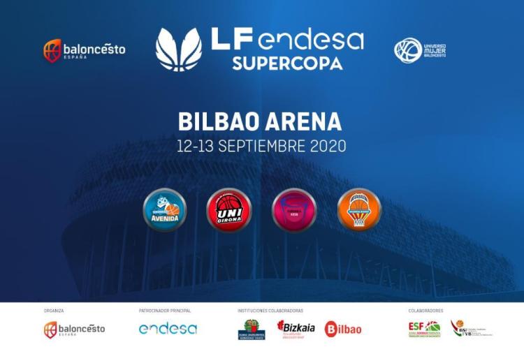 La Supercopa Liga Femenina Endesa se jugará en Bilbao