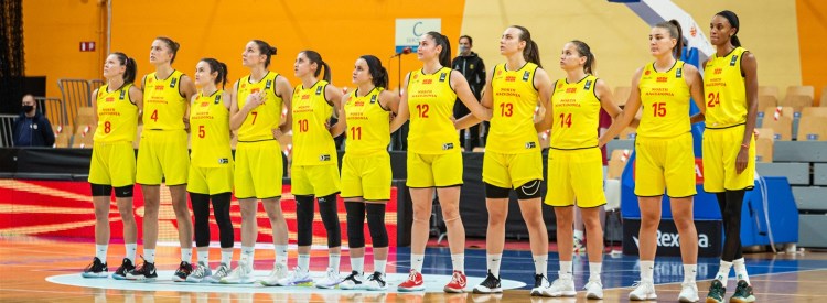 Clasificación Eurobasket Francia y España: Macedonia del Norte no disputará estas ventanas