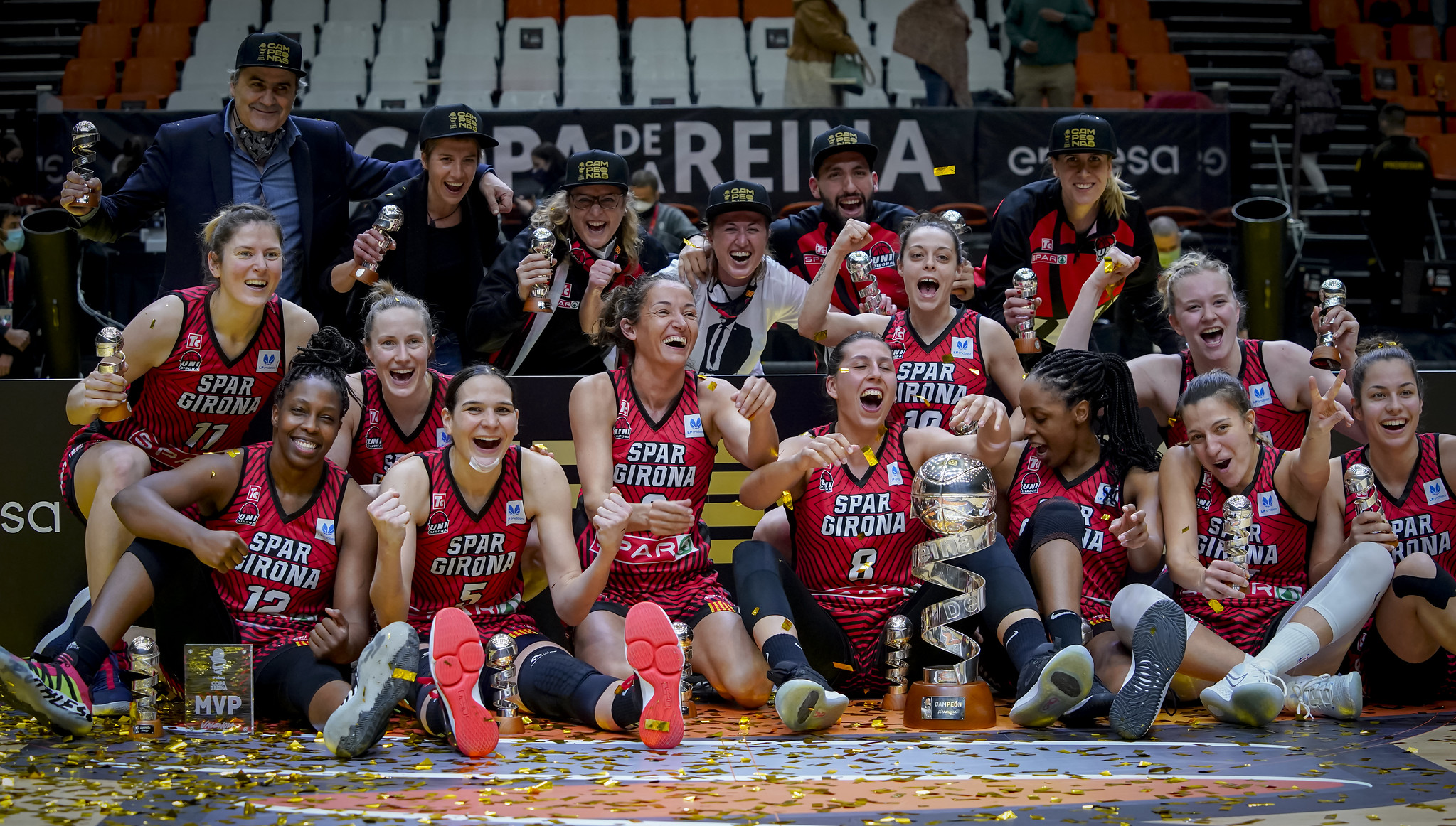 Spar Girona se proclama campeón de la Copa de la Reina por primera vez en su historia