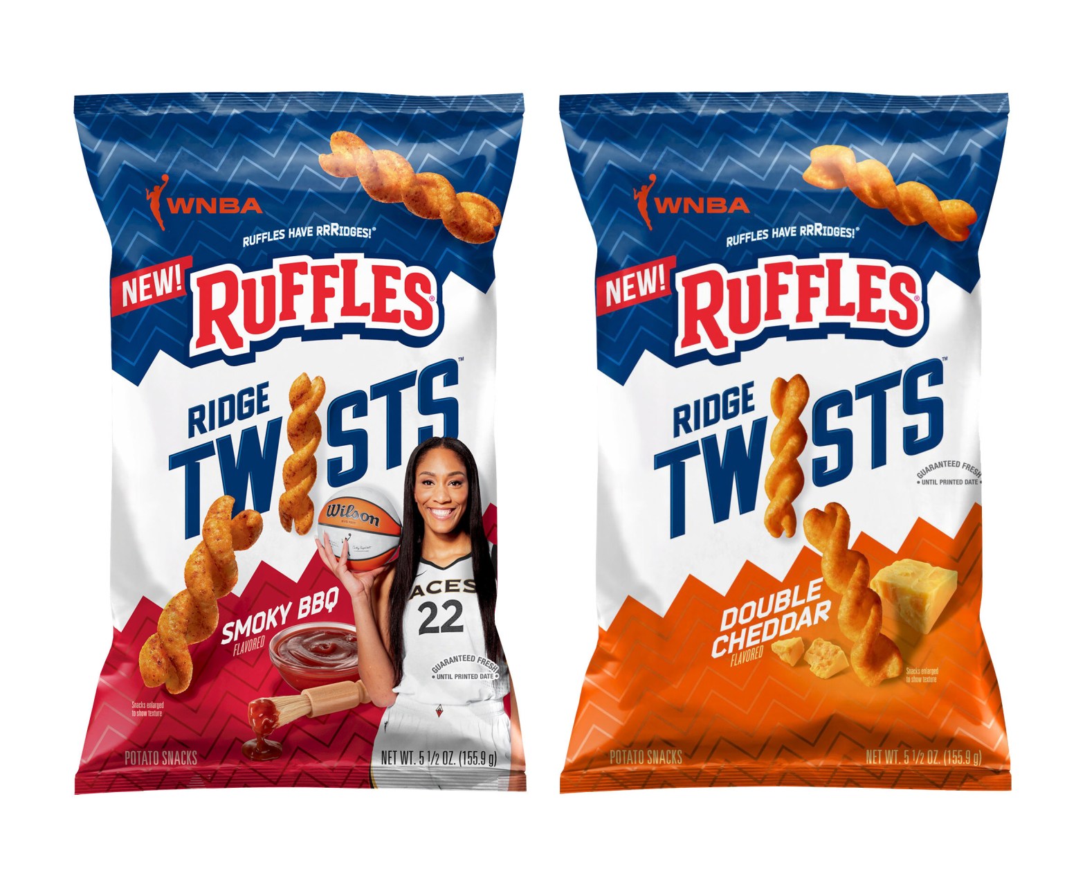 A’ja Wilson se convierte en la primera deportista en tener su propia marca de Ruffles