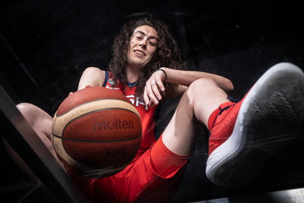 Breanna Stewart en la Copa del Mundo de Australia 2022
