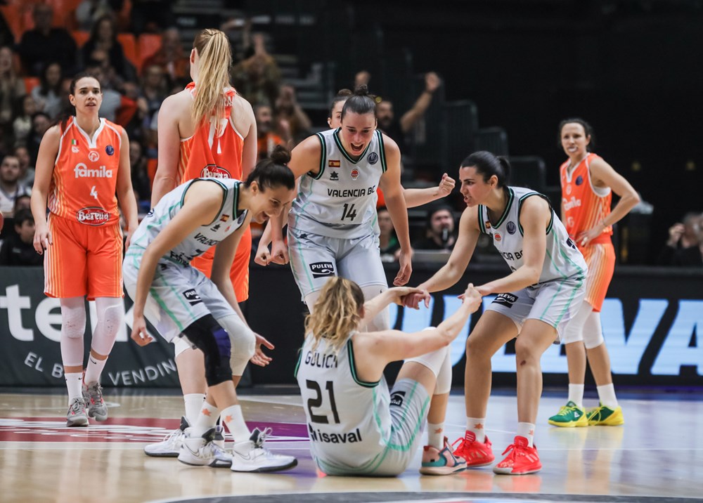Euroliga Femenina: Valencia Basket contra Famila Schio