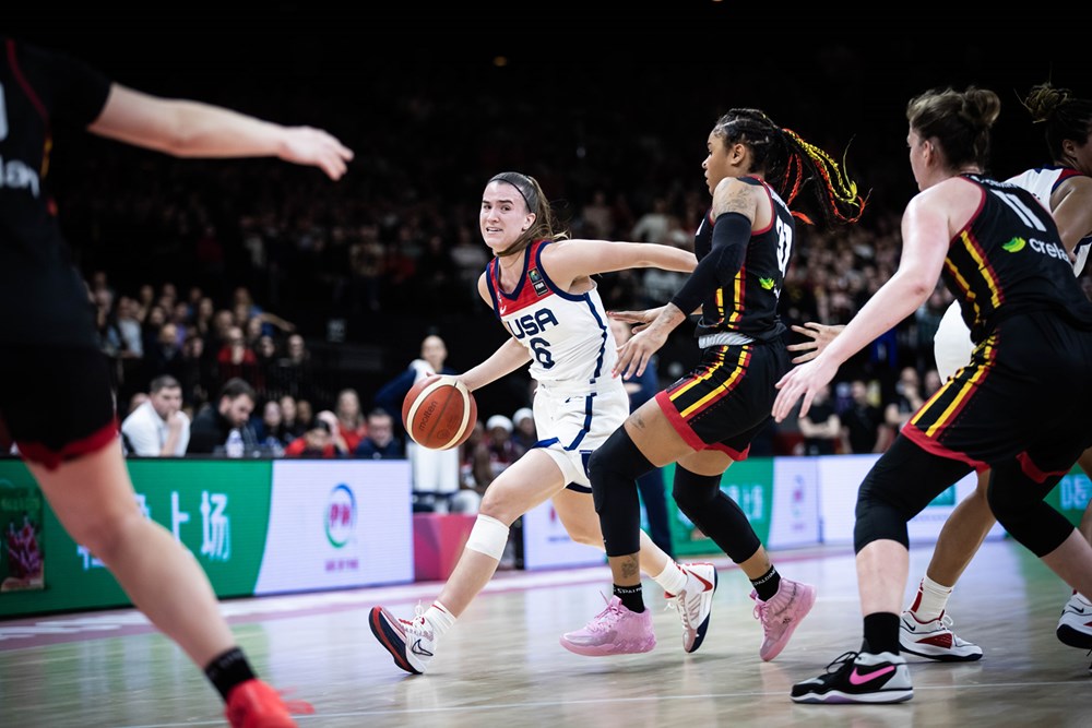 Torneo preolímpico de Bélgica: Estados Unidos contra Bélgica