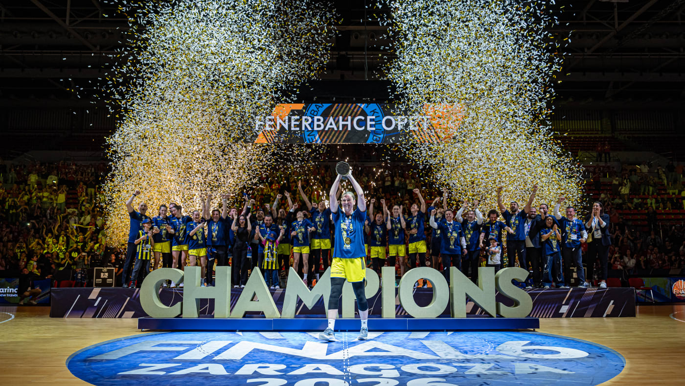 Final Six Zaragoza 2026: Fenerbahçe campeón de la Euroliga Femenina