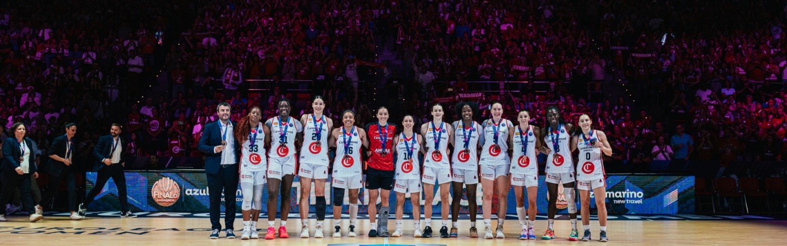 Final Six Zaragoza 2026: Casademont Zaragoza consigue el tercer puesto en la Euroliga Femenina