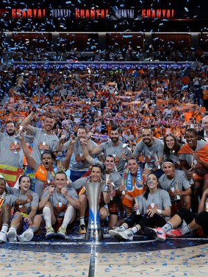 Valencia Basket campeón de liga por cuarta vez&nbsp;consecutiva