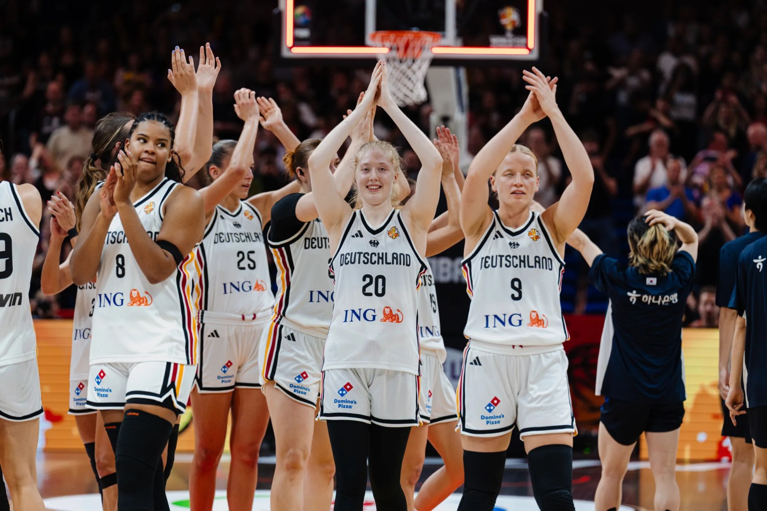 Copa del Mundo Alemania 2026. Alemania celebra el pase a cuartos de final