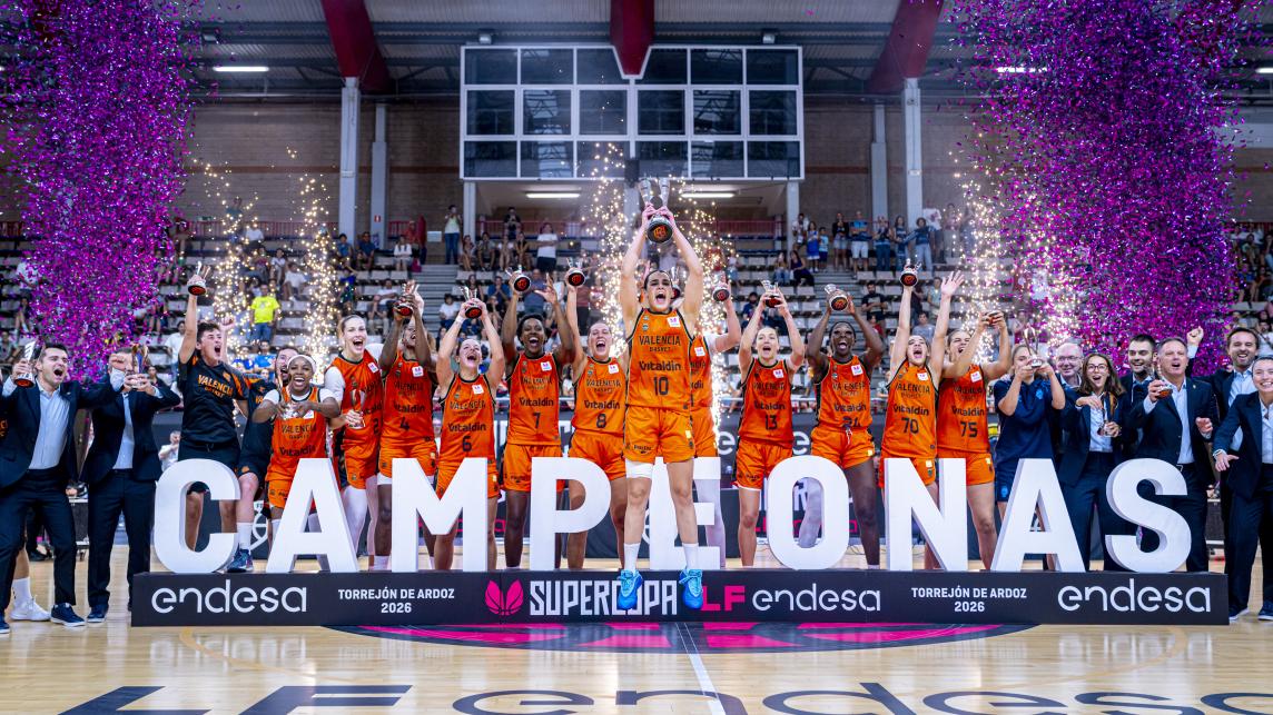 Supercopa Liga Femenina Endesa 2026: Valencia Basket campeón por cuarta vez